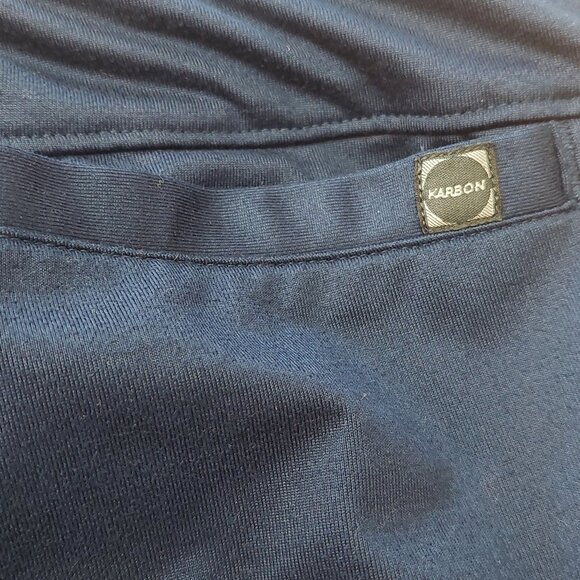 Karbon Men's Navy Straight Leg Sweatpants elastic & drawstring waist size Medium - Picture 8 of 13